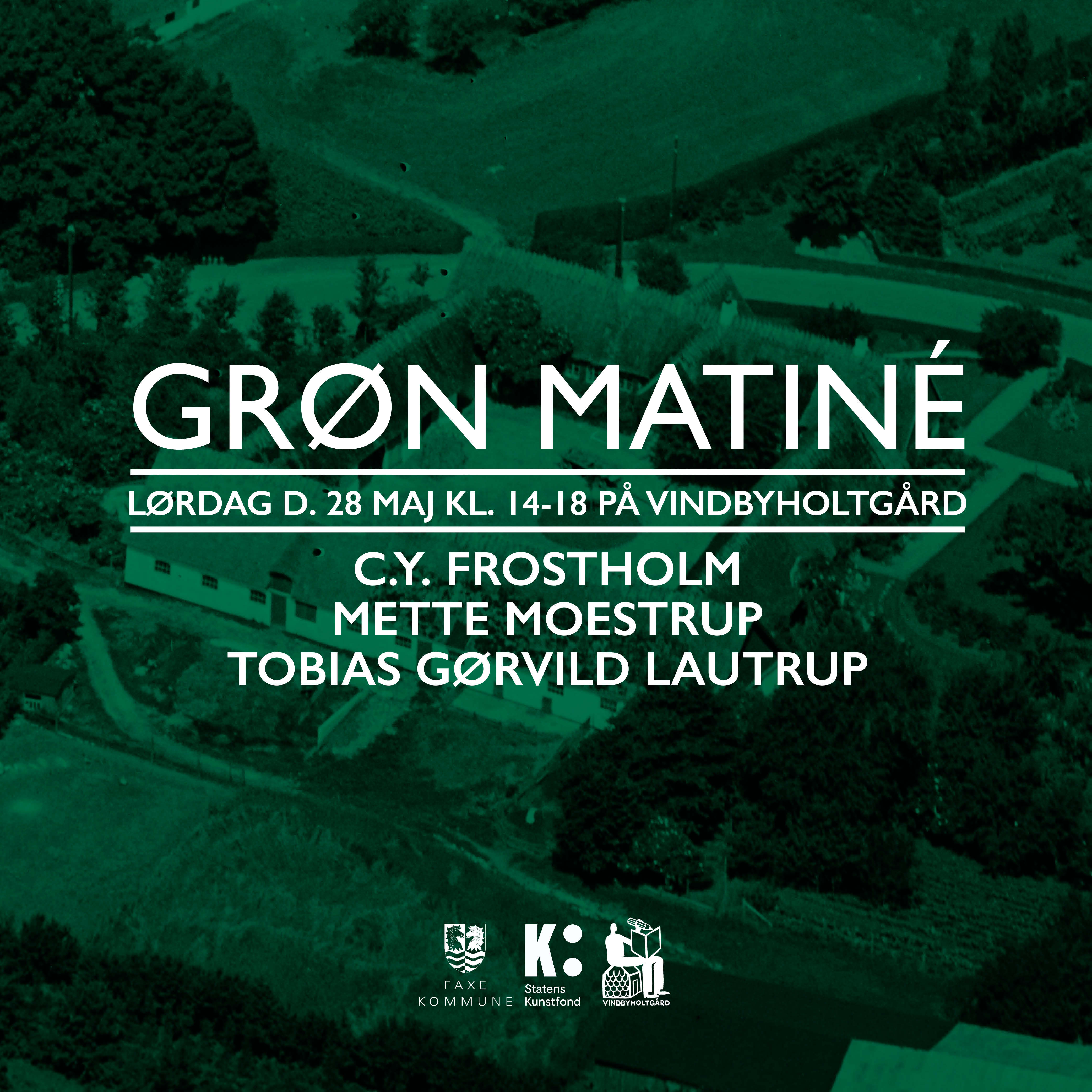 Litteratur og musik under hyggelige former i Vindbyholtgård Refugies smukke have.