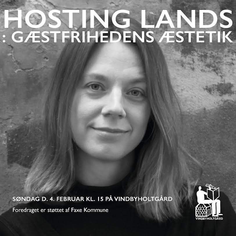 Vindbyholtgård Refugie får besøg af forsker, forlægger og kurator Ida Bencke, som vil fortælle om Hosting Lands, som er en udstillingsbevægelse, der beskæftiger sig med relationen mellem æstetik og natur, landskaber og fællesskaber. Hosting Lands placerer spørgsmål om global ulighed og miljøretfærdighed i hjertet af helt lokale projekter og arbejder blandt andet ved at opkøbe landbrugsjord for at omdanne det til fælled. Kom og hør Ida Bencke forklare – og give forslag til – hvordan man kan udvide det konventionelle kunstudstillingsrum.