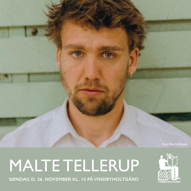 Kom og hør forfatter Malte Tellerup læse op og tale om sit forfatterskab på Vindbyholtgård Refugie, der har beskæftiget sig med emner som landbrugskrise og lokale fællesskaber. Den nyeste roman Mestrene handler om at vokse op i et håndboldmiljø og finde vej som queer i maskuline rum.